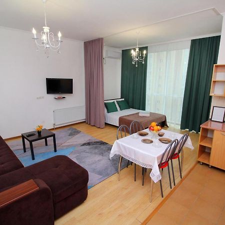 Уютные И Комфортные Квартиры В Жк Манхэттен Almaty Exterior foto