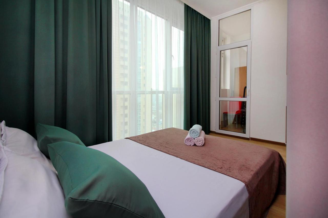 Уютные И Комфортные Квартиры В Жк Манхэттен Almaty Exterior foto